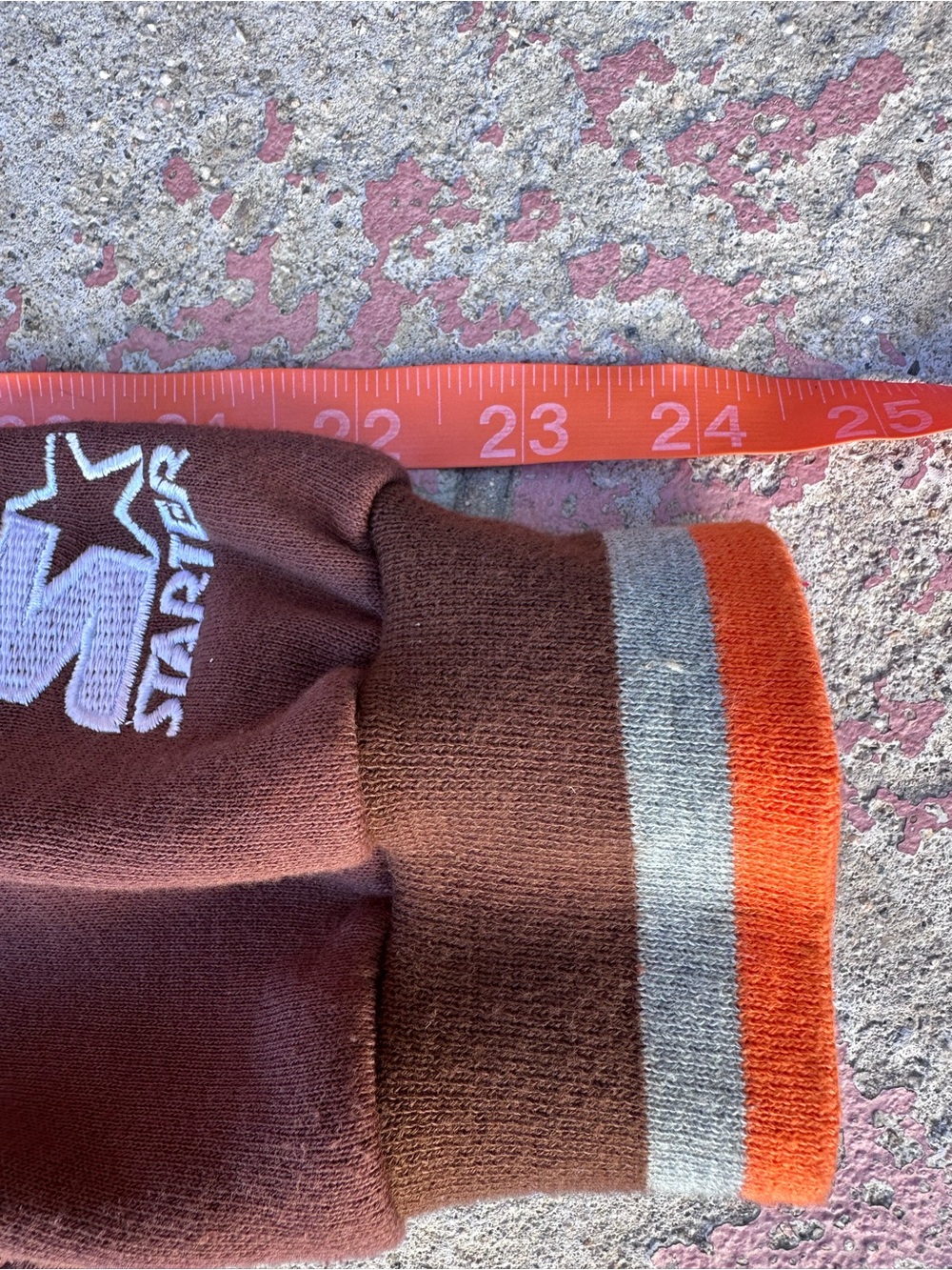 Vintage 90s Starter Pro Line Cleveland Browns Sweatshirt Mens XL Crewneck Brown - Picture 12 of 12